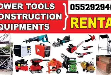 Equipment Rental Al Barari Dubai